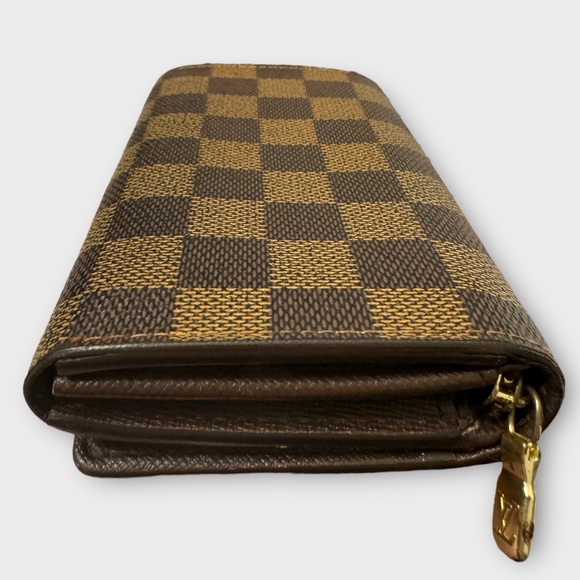 LOUIS VUITTON Port-Monnaie Billet Tressor L-Shaped Zip Wallet, Damier Ebene - Picture 4 of 12